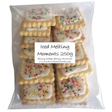 Handmade Iced 100's & 1000's Melting Moments 250g
